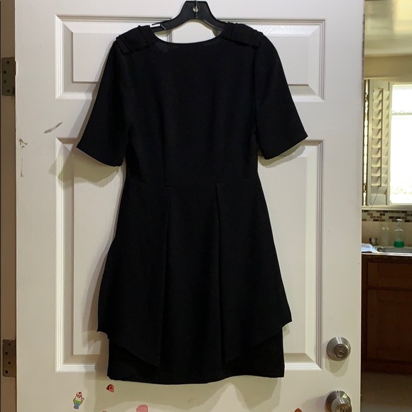 BCBGMAXAZRIA Esmerelda Wrap Front Dress - Picture 8 of 8